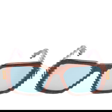 Slnečné okuliare RETROSUPERFUTURE Retrosuperfuture x Marni Zamalek Radica Square Frame Sunglasses Hnedá | 8059026116723, 2
