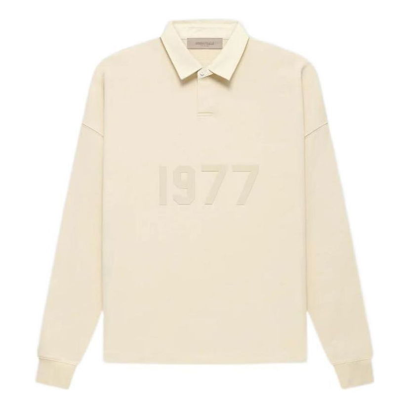 Polo tričko Fear of God Essentials 1977 Rugby Polo Béžová | FOG-FW22-682
