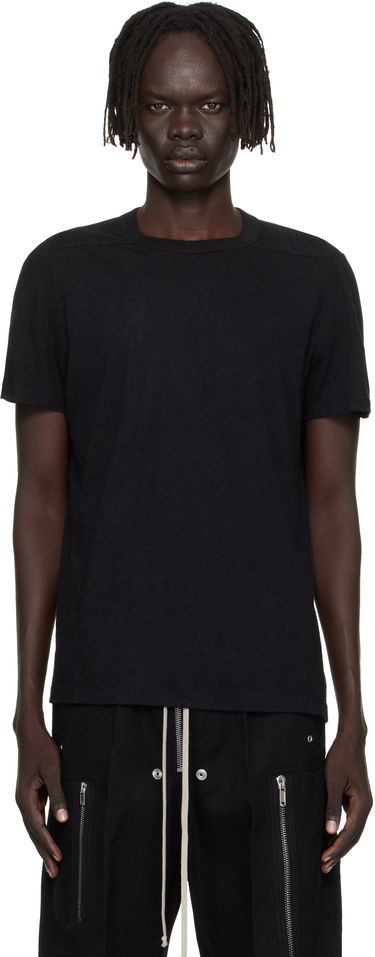 Tričko Rick Owens Rick Owens Concordians Short Level T-Shirt Čierna | RU02E1265 JR, 0