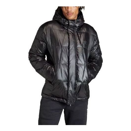 Prešívaná bunda adidas Originals Lightweight Down Puffer Jacket Čierna | IR7131, 0