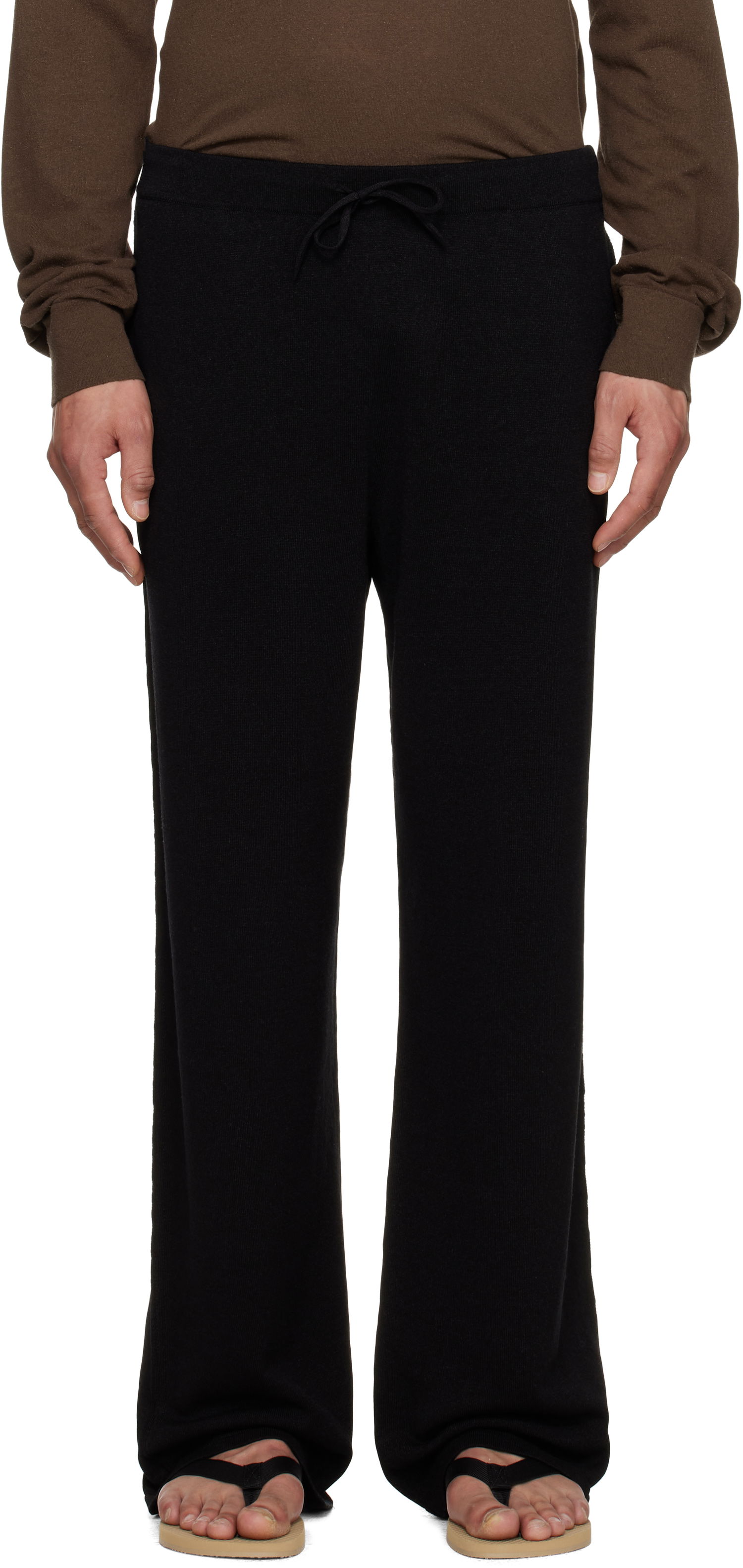 Tepláky The Row The Row Russel Lounge Pants Čierna | 901-Y889, 0