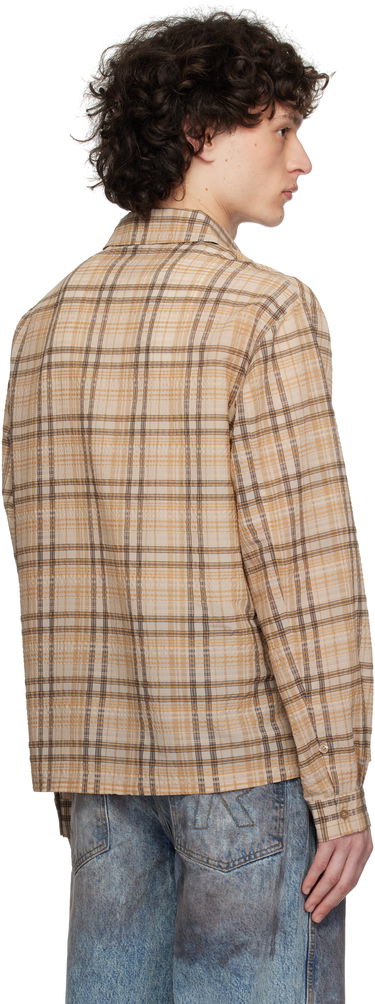 Košeľa Represent Clo Represent Sheer Flannel Shirt Béžová | MLM2907, 2
