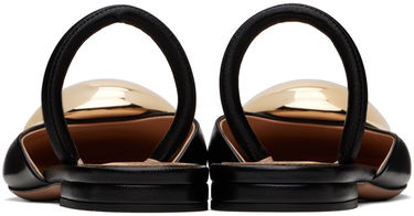 Starostlivosť o obuv Gianvito Rossi Gianvito Rossi Sphera Slingback Ballerina Flats Čierna | G93035.05RIC.NXF, 1