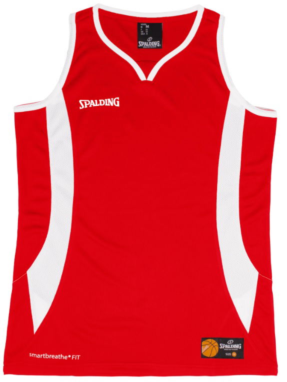 Tielko Spalding Spalding Jam Tank Top Červená | 40221001-redwhite