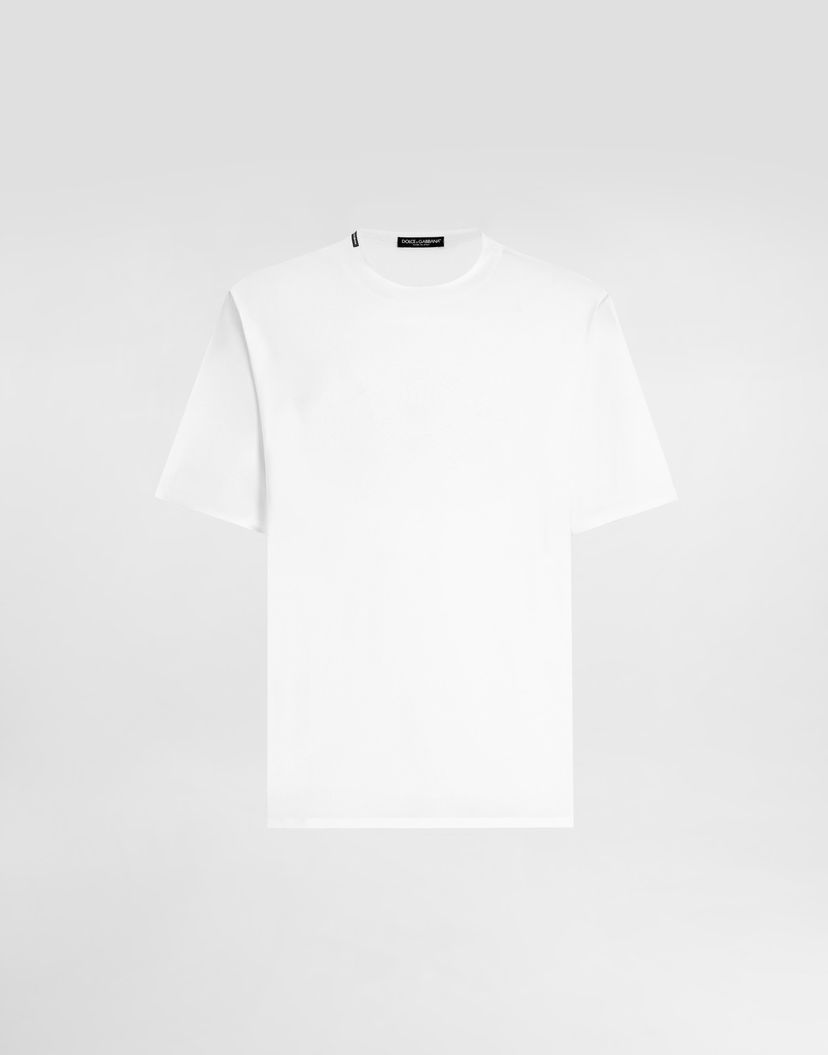 Tričko Dolce & Gabbana Dolce & Gabbana Jersey T-Shirt Biela | G8PN9THU7SDW0800