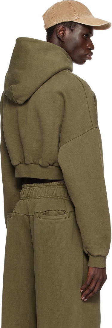 Mikina Entire Studios Entire Studios Cropped Heavy Hoodie Zelené | ES2392MI, 2