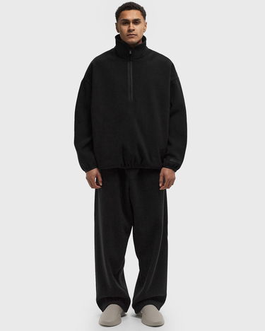 Mikina Fear of God Fear of God Essentials Brushed Half Zip Pullover Čierna | 202HO246420F-001, 1