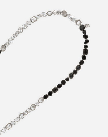 Náhrdelník Dolce & Gabbana Necklace With Stones Biela | WNQA3GWTSQS80001, 3