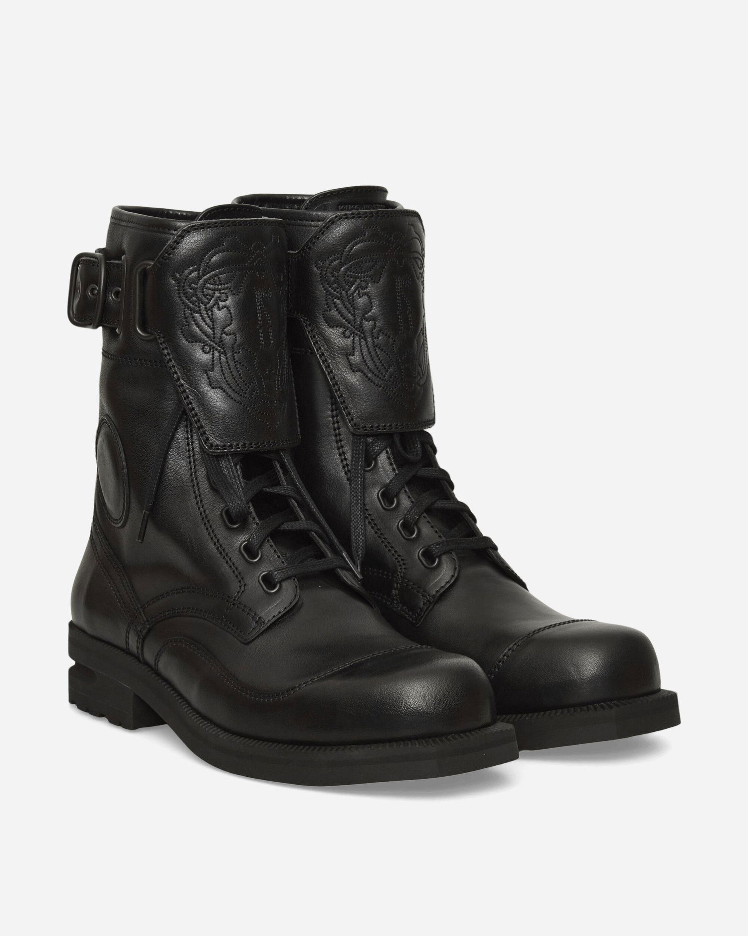 Tenisky a topánky KIKO KOSTADINOV Fitz Military Boots Čierna | KKAW25FT01 156, 0