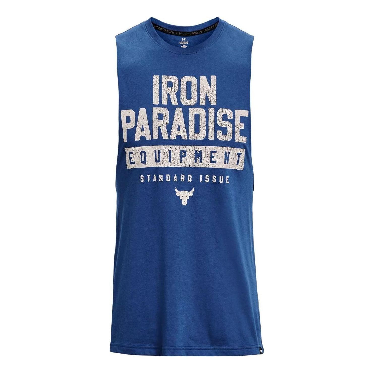 Tielko Under Armour Project Rock Iron Muscle Tank Modrá | 1377290-471, 0