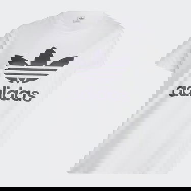 Tričko adidas Originals Adicolor Classics Trefoil Tee (plus size) Biela | HY8346, 3