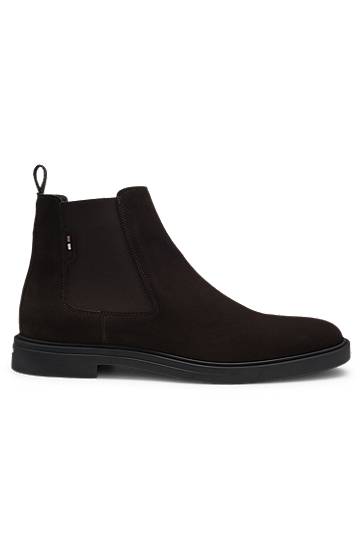 Oblečenie BOSS Suede Chelsea Boots Čierna | 50552528, 1