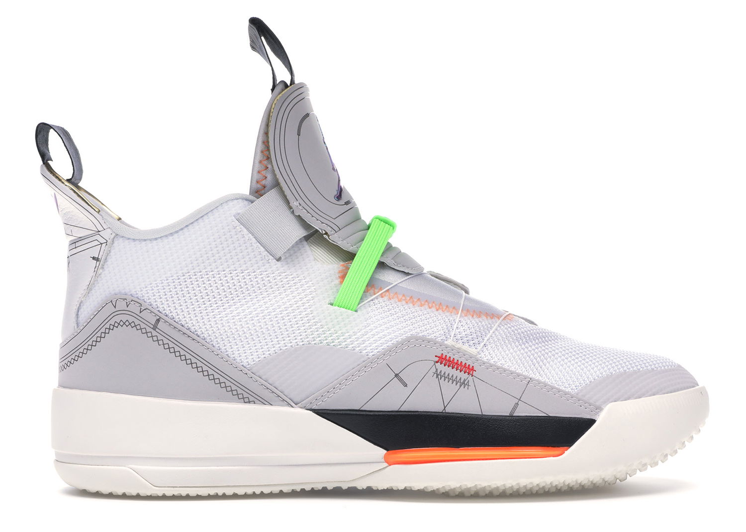 Tenisky a topánky Jordan Jordan 33 "Vast Grey" Biela | AQ8830-004, 0
