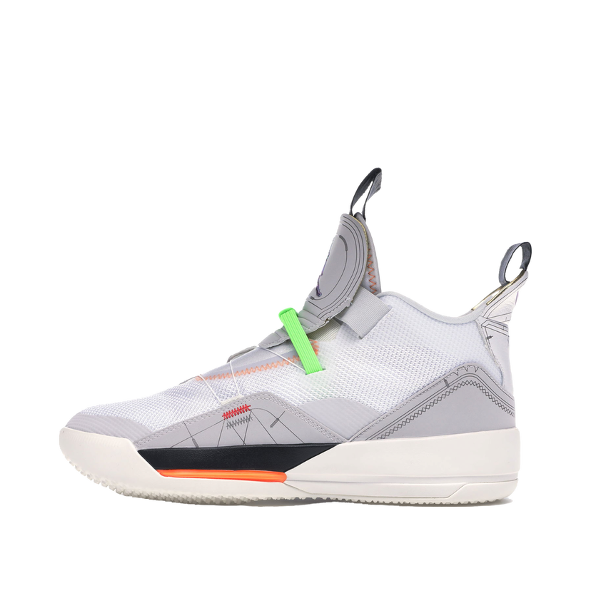 Basketball Jordan Jordan 33 "Vast Grey" Biela | AQ8830-004