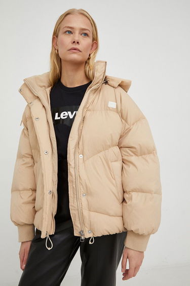 Prešívaná bunda Levi's ® Babby Bubble Puffer Jacket Béžová | A3256.0002, 0