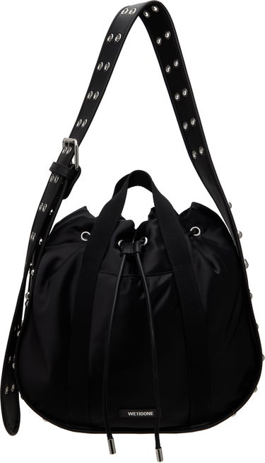 Kabelka We11done We11done Belted Punk Drawstring Bag Čierna | WD-AB0-25-482-U-BK, 0