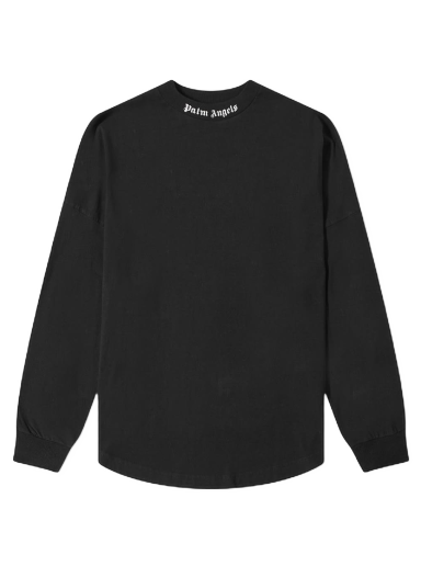 Tričko Palm Angels Logo Mock Neck Tee Čierna | PMAB001C99JER0011001
