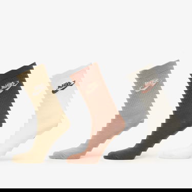 Ponožky Nike Sportswear Everyday Essential Crew Socks 3-Pack Béžová | DX5025-904, 0
