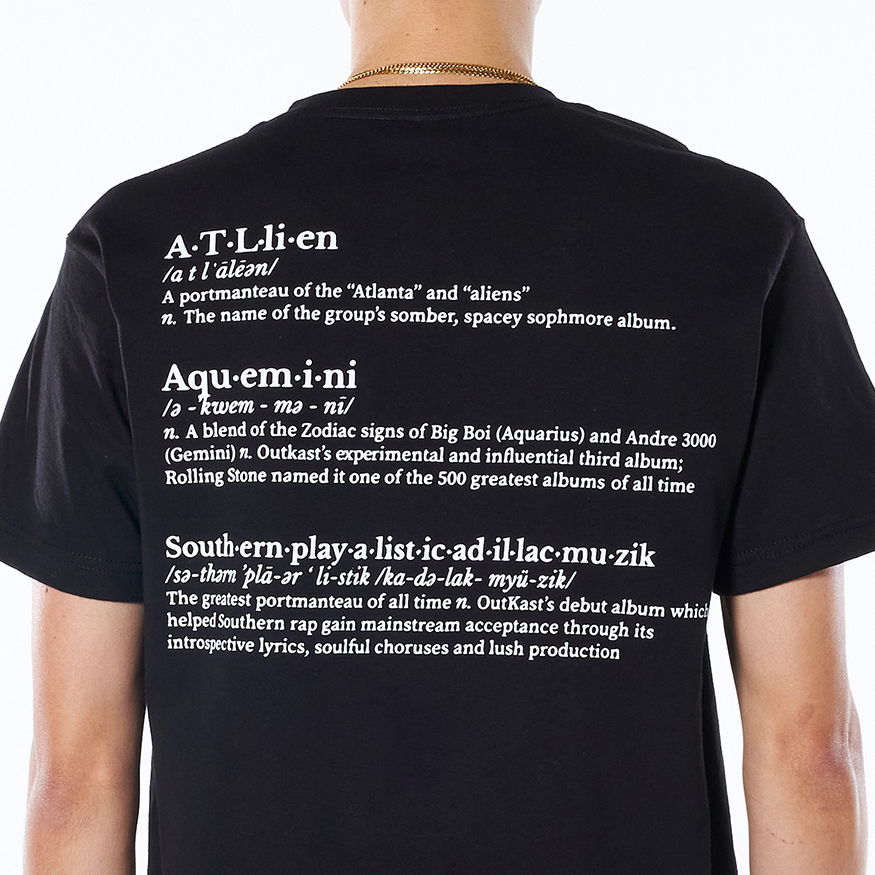 Tričko Pleasures Vocabulary Tee Čierna | P22SP059-BLACK, 1