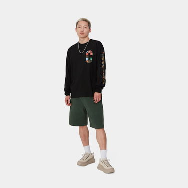 Tričko Carhartt WIP Machine 89 Graphic Long Sleeve T-Shirt Čierna | I033674_9, 2