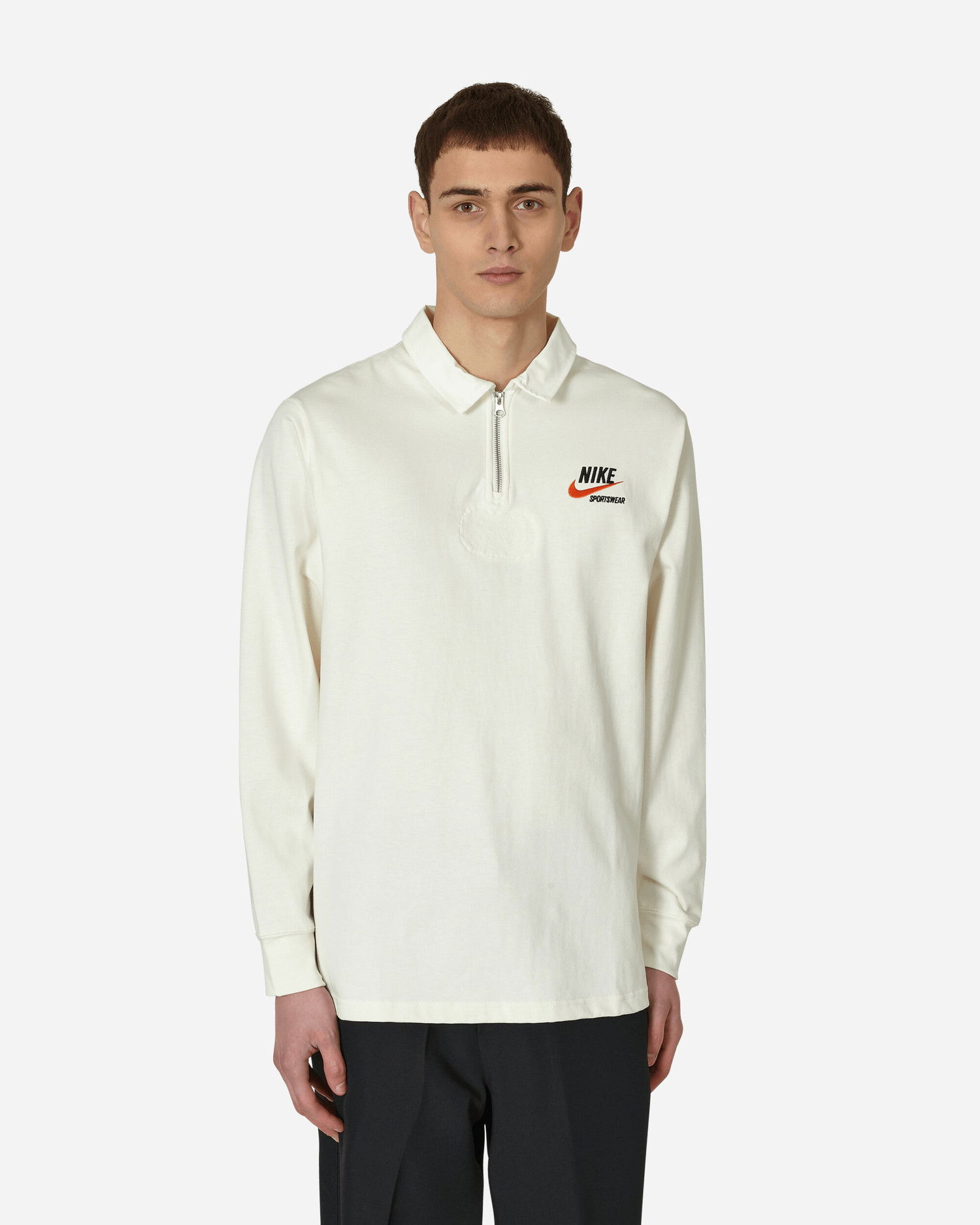 Polo tričko Nike Sportswear Trend Rugby Polo Biela | DX6753-133, 0