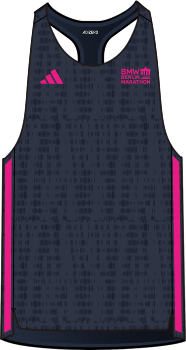 Tielko adidas Originals Adidas BMW Berlin Marathon 2025 Running Singlet Čierna | jz2549, 0