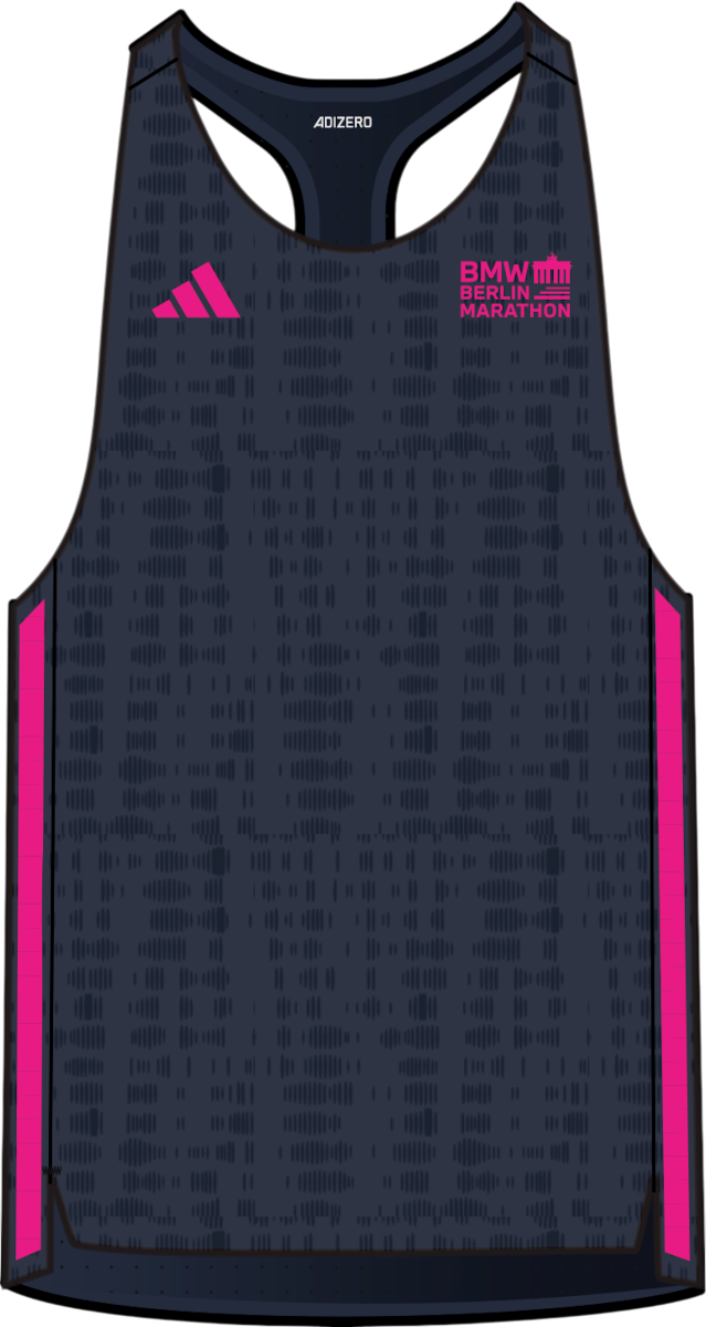 Tielko adidas Originals Adidas BMW Berlin Marathon 2025 Running Singlet Čierna | jz2549