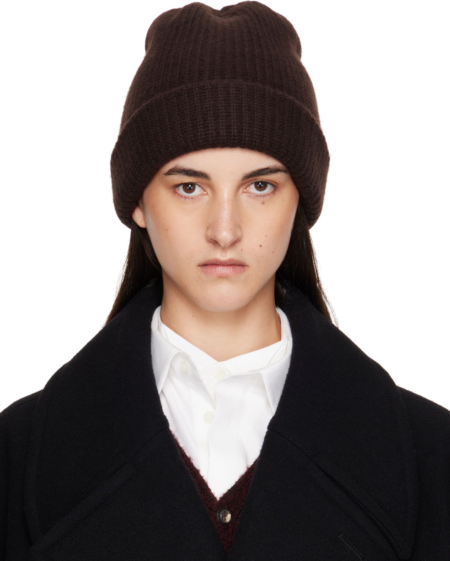 Kulicha Maison Margiela Maison Margiela Cashmere Beanie Hnedá | S50TB0014 M13145, 0