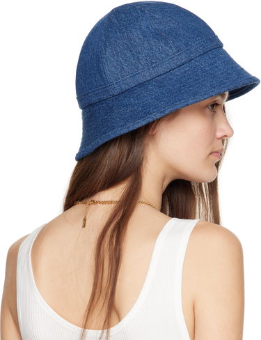 Klobúk CHLOÉ Chloé 'The Chloé' Iconic Denim Bucket Hat Modrá | CHC25SD020GDN, 2