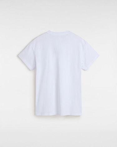Tričko Vans Flying V Oversized T-shirt Biela | VN0A7YUTWHT, 1