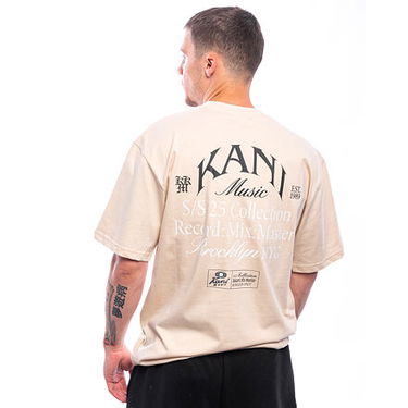 Tričko Karl Kani Karl Kani Kani Music Print T-Shirt S Béžová | KK-PD00005333, 2