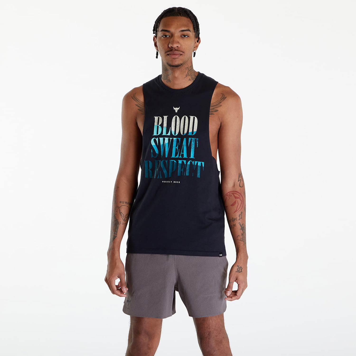 Tielko Under Armour Project Rock BSR Payoff Tank Top Čierna | 1383228-001, 0