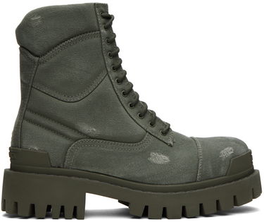 Tenisky a topánky Balenciaga Combat Strike Boots "Green" Zelené | 694042-W2H11-3300, 0
