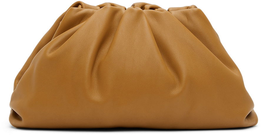 Kabelka Bottega Veneta Leather Clutch Hnedá | 690238 V1BW0, 0