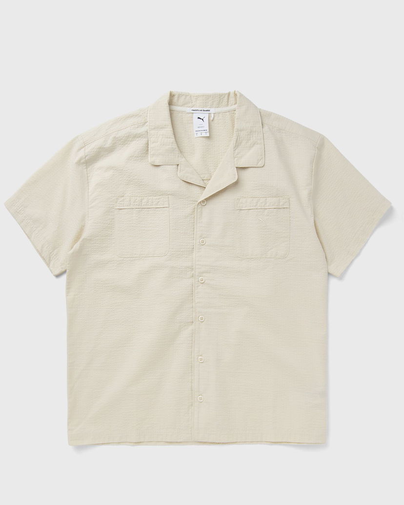 Košeľa Puma MMQ Seersucker Shirt Béžová | 624016-87