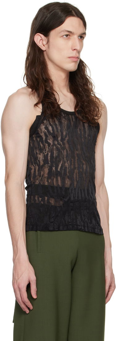 Tielko Dion Lee Dion Lee Split Tank Top Čierna | C3106R23, 1