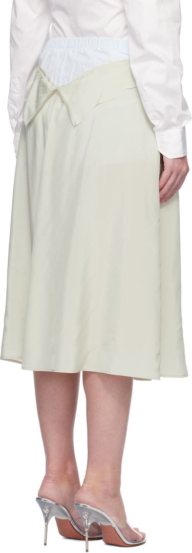 Sukňa Maison Margiela Maison Margiela 'Anonymity Of The Lining' Midi Skirt Zelené | S51ME0037 S76632, 2