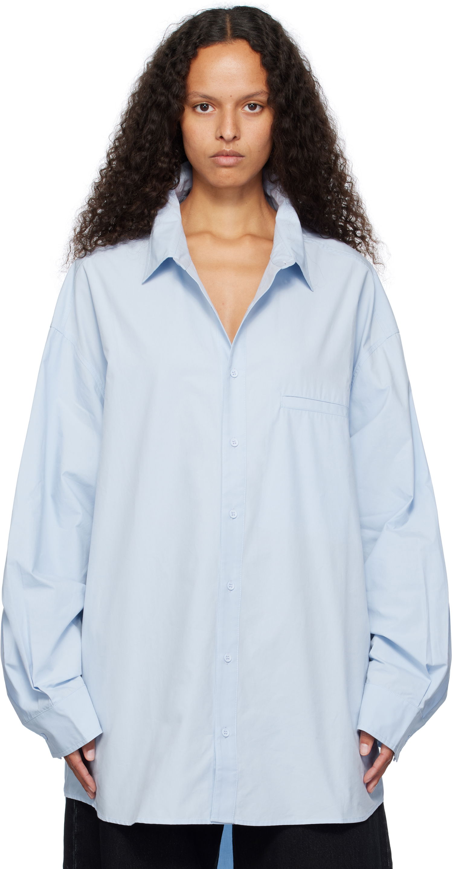 Košeľa Entire Studios Giant Shirt Modrá | ES2565BB, 0