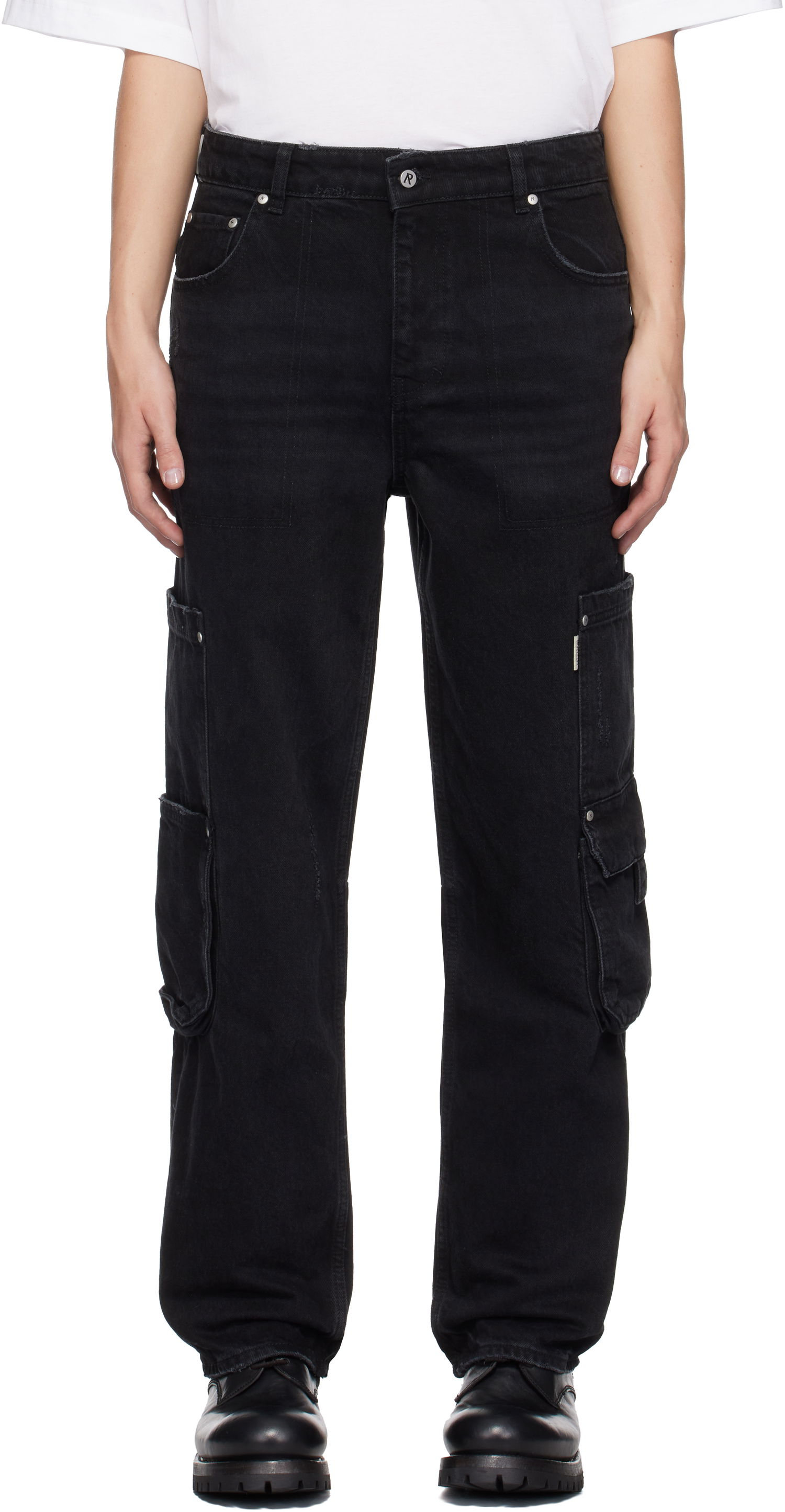 Džínsy Represent Clo Workshop Jeans Čierna | MLM6082, 0
