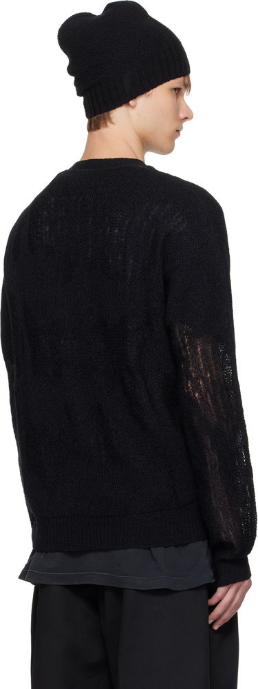 Sveter Ann Demeulemeester Ann Demeulemeester Kamillo Oversize Sweater Čierna | B0013187-KN070-099, 2
