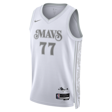 Dres Nike Dri-FIT NBA Swingman Luka Dončić Dallas Mavericks City Edition Basketball Jersey Biela | FQ4339-100, 1
