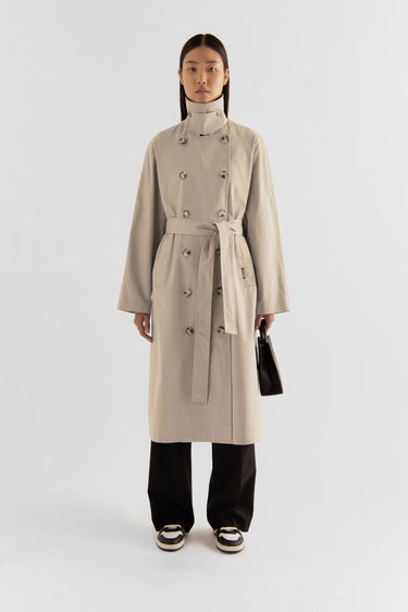 Kabáty AXEL ARIGATO Globe Summer Coat Béžová | A0468004, 2