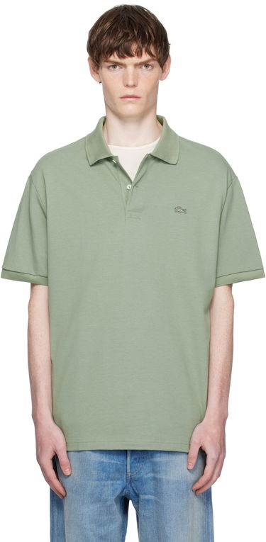 Polo tričko Lacoste Loose Fit Heavy Piqué Polo Zelené | PH7757_S86, 0