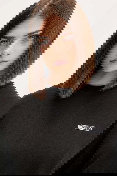 Mikina Puma Smooth Cotton Oversized Sweatshirt PUMA x ROSÉ Čierna | 633803, 3