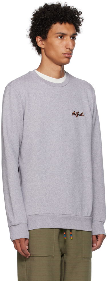 Sveter Paul Smith Paul Smith Embroidered Sweatshirt Šedá | M1R-302S-LP3994, 1