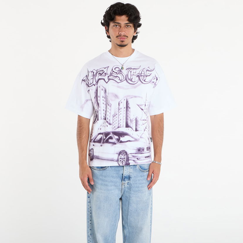 Tričko Wasted Paris Wasted Paris Atm Boxy T-Shirt Biela | WP_000288