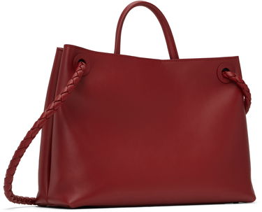 Kabelka Bottega Veneta Bottega Veneta Andiamo Leather Shoulder Bag Červená | 810214 V4O94, 2