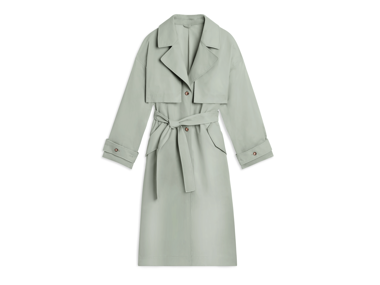 Kabáty AXEL ARIGATO Atom Trench Coat Zelené | A2107003, 1