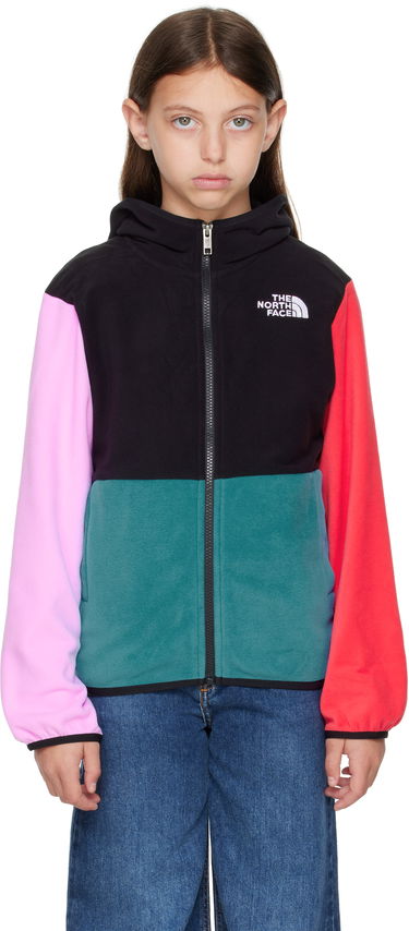 Bunda The North Face Kids' Glacier Full-Zip Hooded Fleece Jacket Rôznofarebný | NF0A8AZK, 0