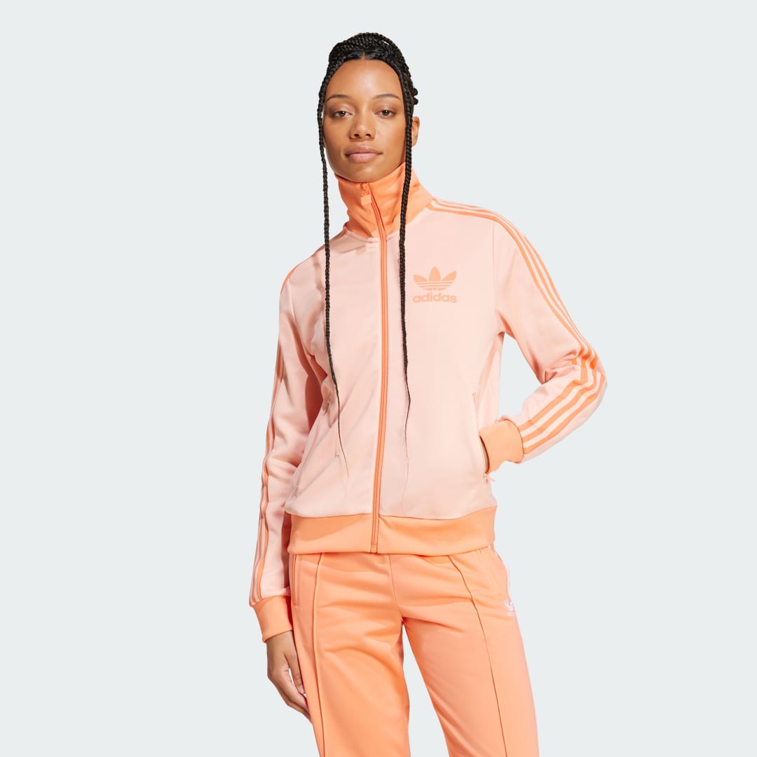 Súprava adidas Performance Beckenbauer Track Jacket Oranžová | JC5808, 0